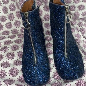 Blue Jeffery Cambell Boots